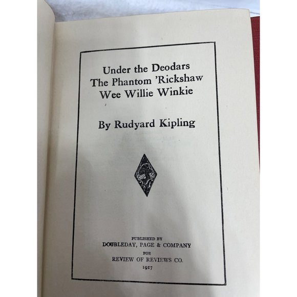 Rudy Yard Kipling Authorized Edition 5 Books 1917 - Picture 8 of 8